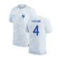 2022-2023 France Match ADV Dri-Fit Away Shirt (Varane 4)