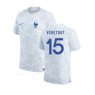 2022-2023 France Match ADV Dri-Fit Away Shirt (Veretout 15)