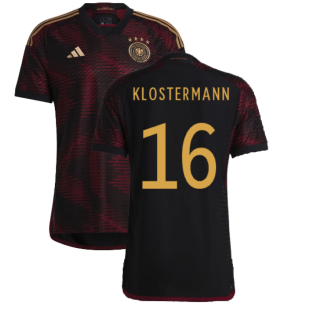 2022-2023 Germany Authentic Away Shirt (KLOSTERMANN 16)
