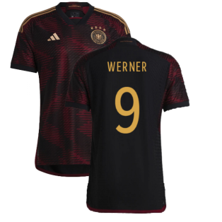 2022-2023 Germany Authentic Away Shirt (WERNER 9)