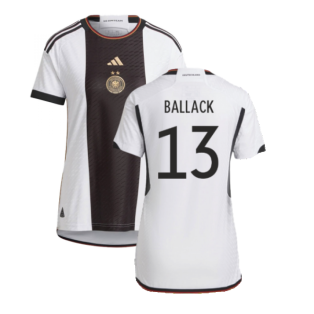 2022-2023 Germany Authentic Home Shirt (Ladies) (BALLACK 13)