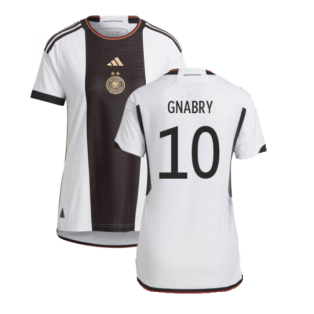2022-2023 Germany Authentic Home Shirt (Ladies) (GNABRY 10)