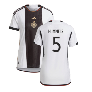 2022-2023 Germany Authentic Home Shirt (Ladies) (HUMMELS 5)