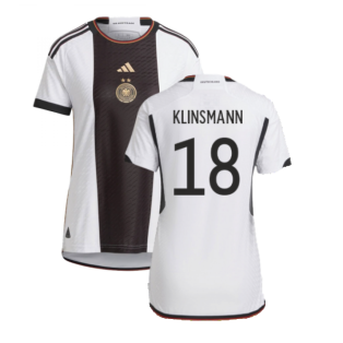 2022-2023 Germany Authentic Home Shirt (Ladies) (KLINSMANN 18)
