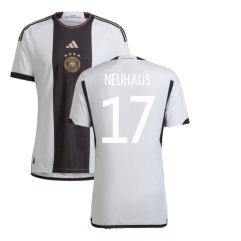 2022-2023 Germany Authentic Home Shirt (NEUHAUS 17)