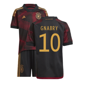 2022-2023 Germany Away Mini Kit (GNABRY 10)