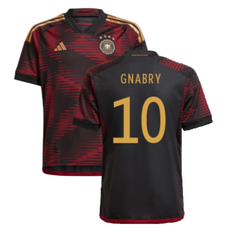 2022-2023 Germany Away Shirt (Kids) (GNABRY 10)