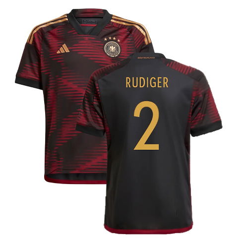 2022-2023 Germany Away Shirt (Kids) (RUDIGER 2)