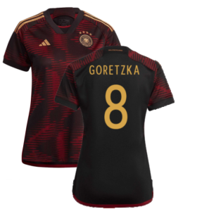 2022-2023 Germany Away Shirt (Ladies) (GORETZKA 8)