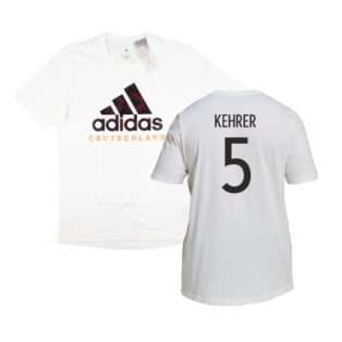 2022-2023 Germany DNA Graphic Tee (White) (Kehrer 5)