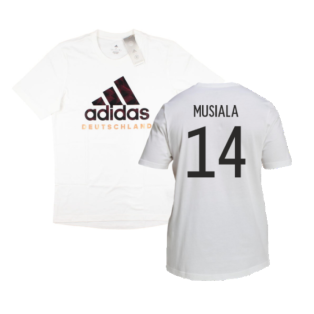 2022-2023 Germany DNA Graphic Tee (White) (Musiala 14)