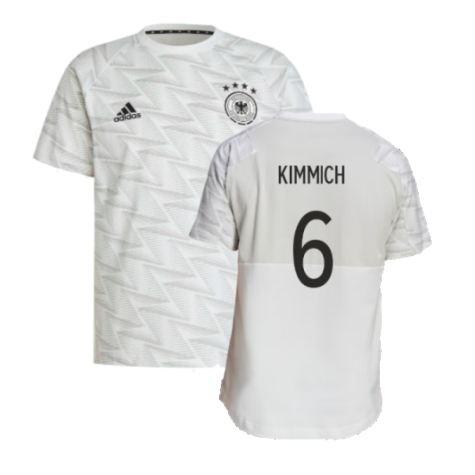 2022-2023 Germany Game Day Travel T-Shirt (White) (Kimmich 6)