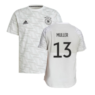 2022-2023 Germany Game Day Travel T-Shirt (White) (Muller 13)