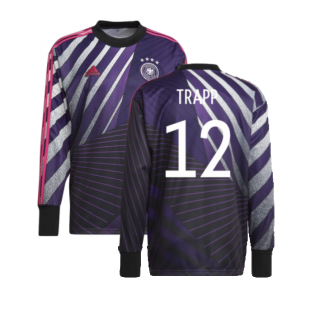 2022-2023 Germany Goalkeeper Icon Jersey (Black) (Trapp 12)