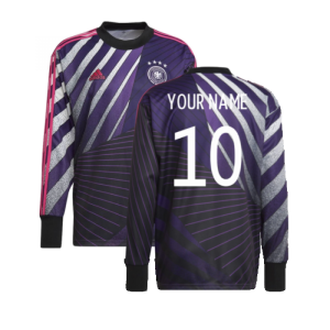 2022-2023 Germany Goalkeeper Icon Jersey (Black) (Your Name)