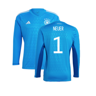 2022-2023 Germany Home Goalkeeper Shirt (Blue) (Neuer 1)