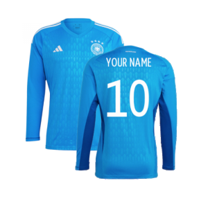 2022-2023 Germany Home Goalkeeper Shirt (Blue)