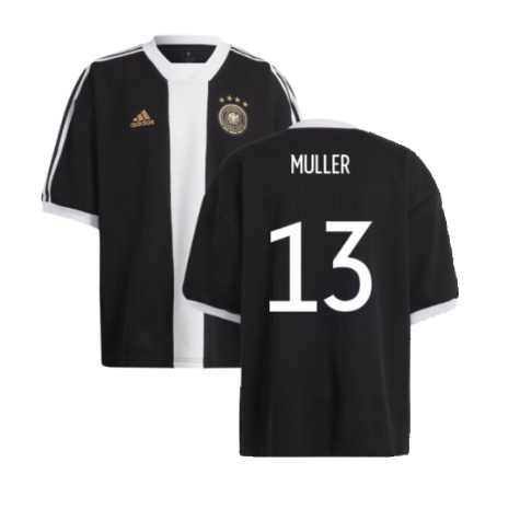 2022-2023 Germany Icon 34 Jersey (Black) (Muller 13)