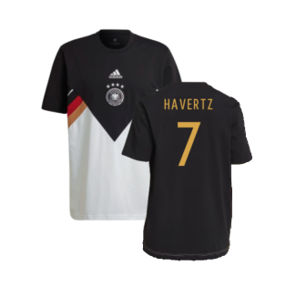 2022-2023 Germany Icon HIC Tee (Black) (Havertz 7)
