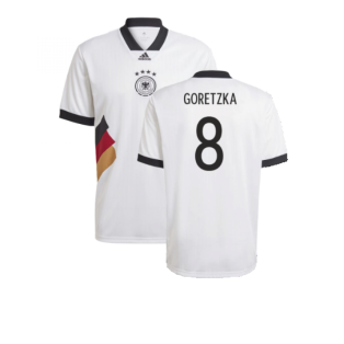 2022-2023 Germany Icon Jersey (White) (Goretzka 8)