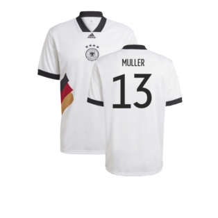 2022-2023 Germany Icon Jersey (White) (Muller 13)