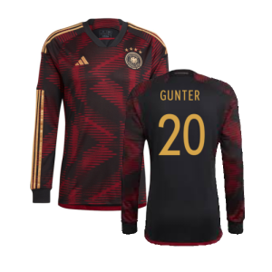 2022-2023 Germany Long Sleeve Away Shirt (Gunter 20)