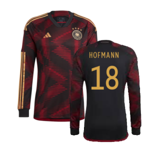 2022-2023 Germany Long Sleeve Away Shirt (Hofmann 18)