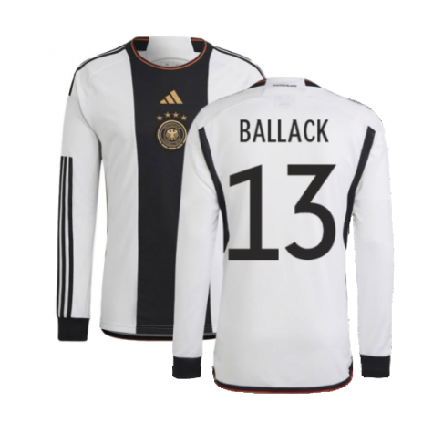 2022-2023 Germany Long Sleeve Home Shirt (BALLACK 13)