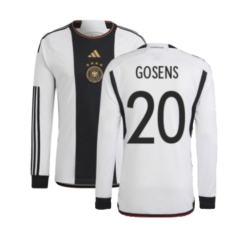 2022-2023 Germany Long Sleeve Home Shirt (GOSENS 20)