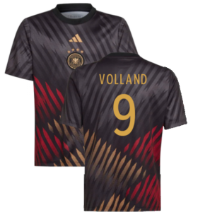 2022-2023 Germany Pre-Match Shirt (Black) - Kids (VOLLAND 9)
