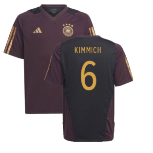 2022-2023 Germany Training Jersey (Shadow Maroon) - Kids (KIMMICH 6)