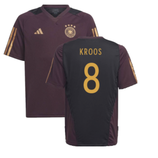 2022-2023 Germany Training Jersey (Shadow Maroon) - Kids (KROOS 8)