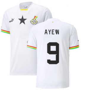 2022-2023 Ghana Home Shirt (AYEW 9)