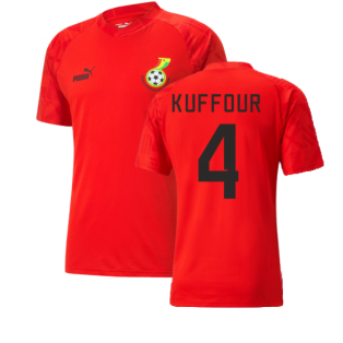 2022-2023 Ghana Pre Match Jersey (Red) (KUFFOUR 4)