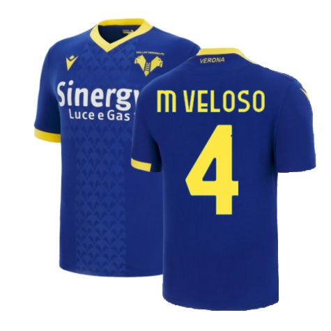 2022-2023 Hellas Verona Home Shirt (M VELOSO 4)