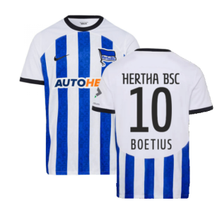 2022-2023 Hertha Berlin Home Shirt (Kids) (BOETIUS 10)