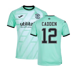 2022-2023 Hibernian Away Shirt (CADDEN 12)