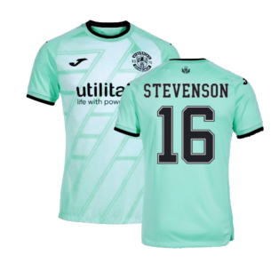 2022-2023 Hibernian Away Shirt (STEVENSON 16)