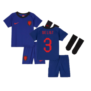 2022-2023 Holland Away Mini Kit (De Ligt 3)