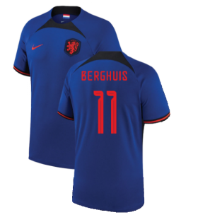 2022-2023 Holland Away Shirt (BERGHUIS 11)