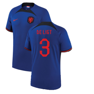 2022-2023 Holland Away Shirt (DE LIGT 3)