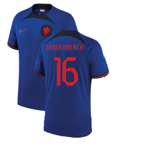2022-2023 Holland Away Shirt (Kids) (GRAVENBERCH 16)