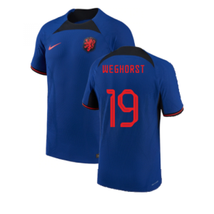 2022-2023 Holland Away Vapor Shirt (Weghorst 19)