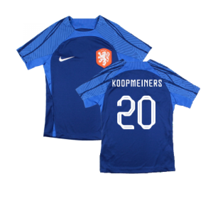 2022-2023 Holland Dri-FIT Training Shirt (Blue) - Kids (Koopmeiners 20)