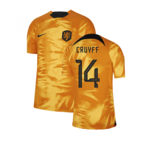 2022-2023 Holland Home Dri-Fit ADV Match Shirt (Cruyff 14)