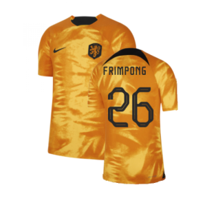 2022-2023 Holland Home Dri-Fit ADV Match Shirt (Frimpong 26)