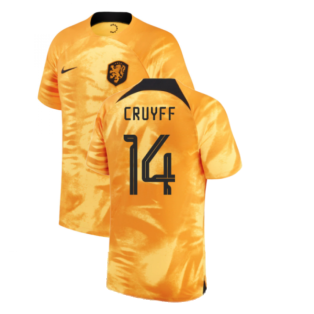 2022-2023 Holland Home Shirt (CRUYFF 14)