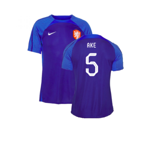 2022-2023 Holland Strike Training Shirt (Blue) (Ake 5)