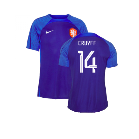 2022-2023 Holland Strike Training Shirt (Blue) (Cruyff 14)