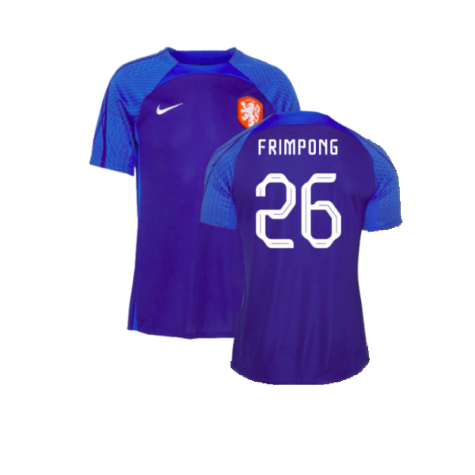 2022-2023 Holland Strike Training Shirt (Blue) (Frimpong 26)